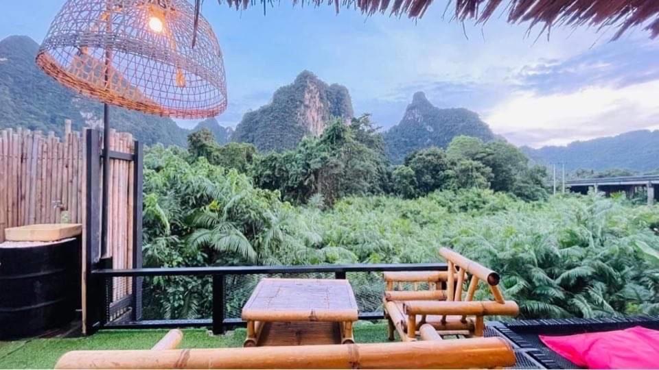 Bridge Hill Cafe Glamping Hotel Khao Sok National Park Exterior photo