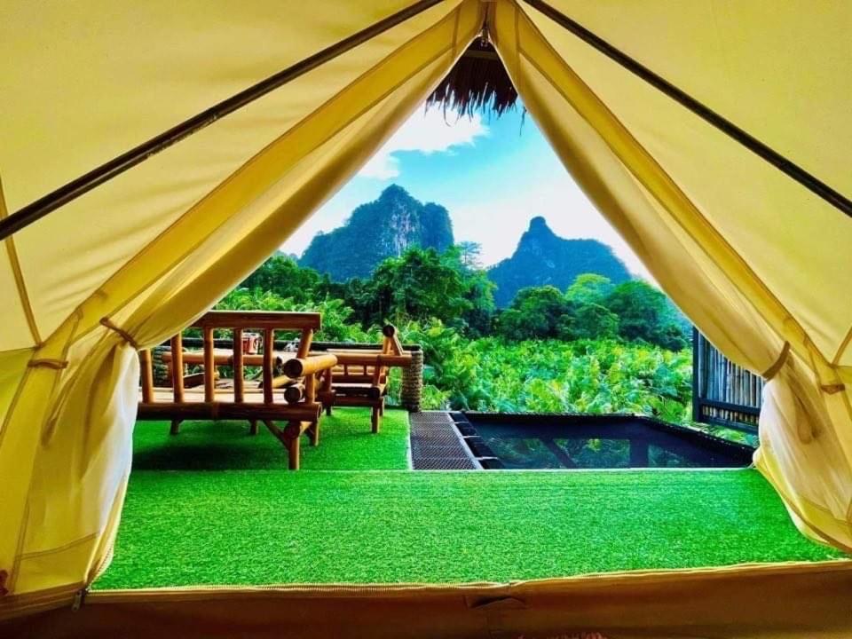 Bridge Hill Cafe Glamping Hotel Khao Sok National Park Exterior photo